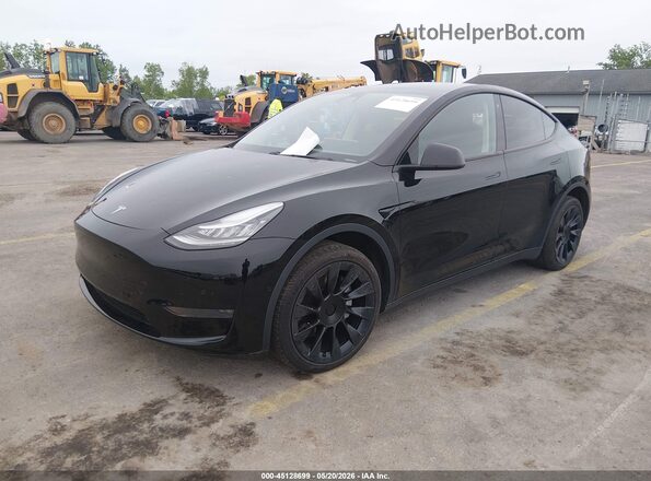 5YJYGDEE2LF048776 2020 TESLA MODEL Y Black Vista tres cuartos delantera izquierda