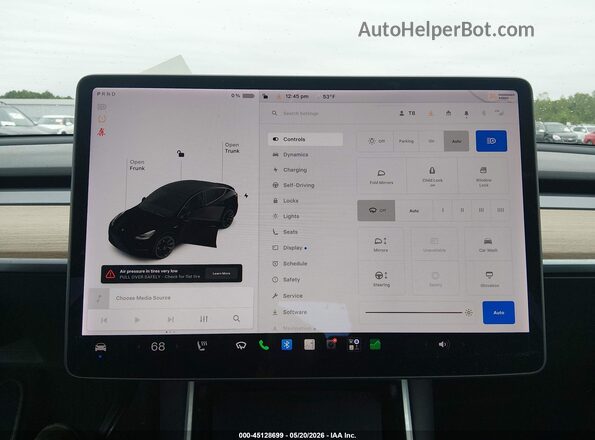 5YJYGDEE2LF048776 2020 TESLA MODEL Y Black 