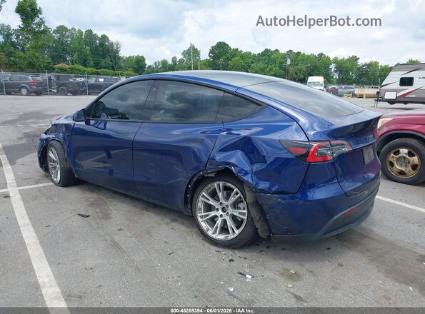 5YJYGDEE2MF061173 2021 TESLA MODEL Y Blue Задня ліва чверть