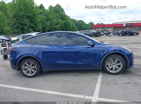 5YJYGDEE2MF061173 2021 TESLA MODEL Y Blue Вид задньої частини салону