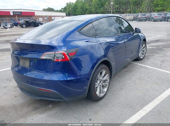 5YJYGDEE2MF061173 2021 TESLA MODEL Y Blue Задня права чверть