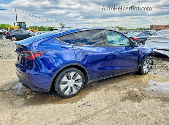 5YJYGDEE3MF071128 2021 TESLA MODEL Blue 