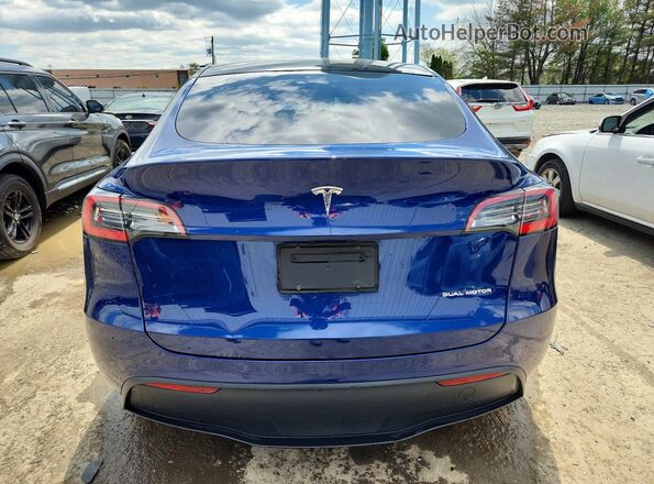 5YJYGDEE3MF071128 2021 TESLA MODEL Blue 