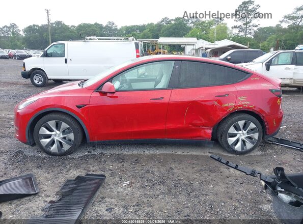 5YJYGDEE3MF075969 2021 TESLA MODEL Y Red Панорамний вид салону 360°