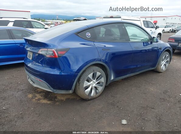 5YJYGDEE3MF231699 2021 TESLA MODEL Y Синий Задняя правая четверть