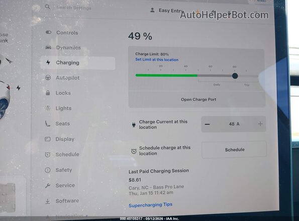 5YJYGDEE3MF311407 2021 TESLA MODEL Y White 