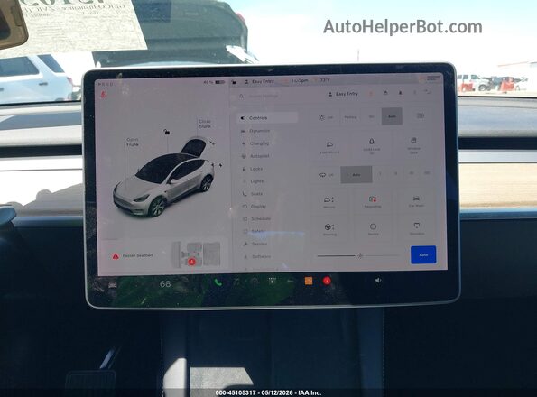 5YJYGDEE3MF311407 2021 TESLA MODEL Y White 