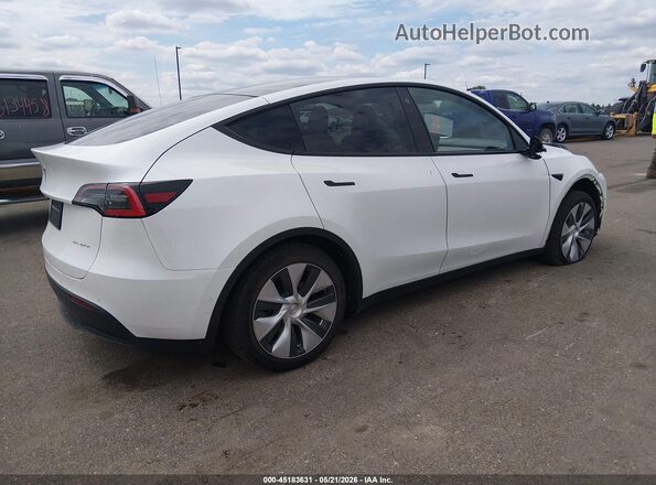 5YJYGDEE4MF068903 2021 TESLA MODEL Y White Հետևի աջ