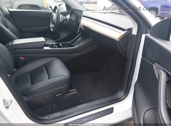 5YJYGDEE4MF068903 2021 TESLA MODEL Y White Սալոնի դիմացի տեսք