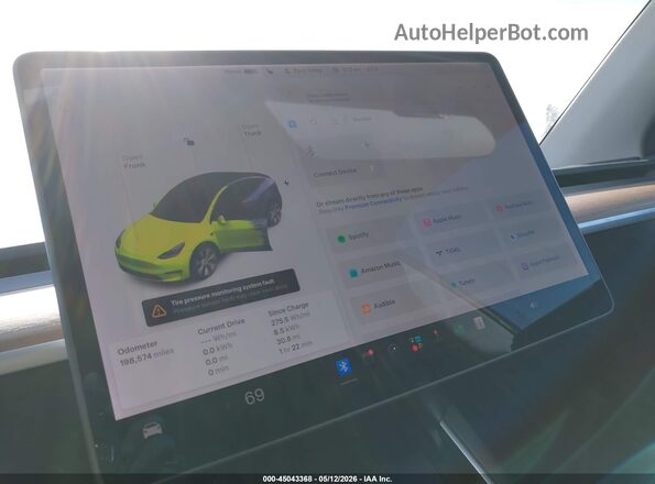 5YJYGDEE5LF015707 2020 TESLA MODEL Y White 