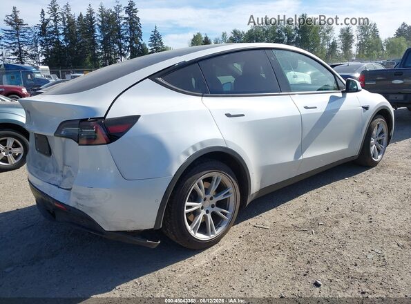 5YJYGDEE5LF015707 2020 TESLA MODEL Y White Trasero derecho