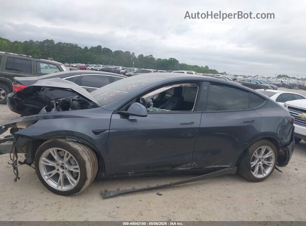 5YJYGDEE5MF083376 2021 TESLA MODEL Y Gray Widok wnętrza 360 stopni