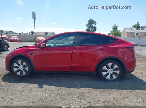 5YJYGDEE5MF277177 2021 TESLA MODEL Y Красный Панорамный вид салона 360°