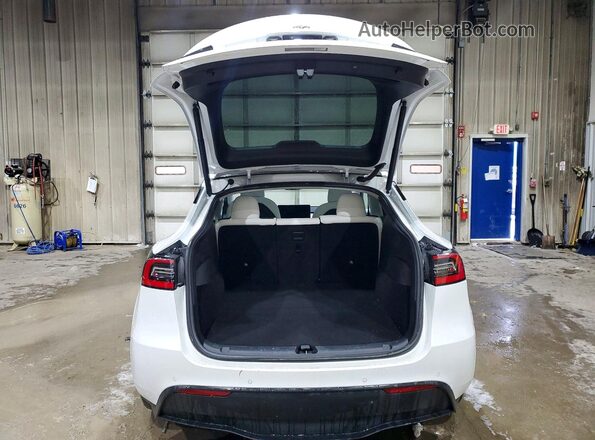5YJYGDEE6MF071043 2021 TESLA MODEL White Հետևի տեսք