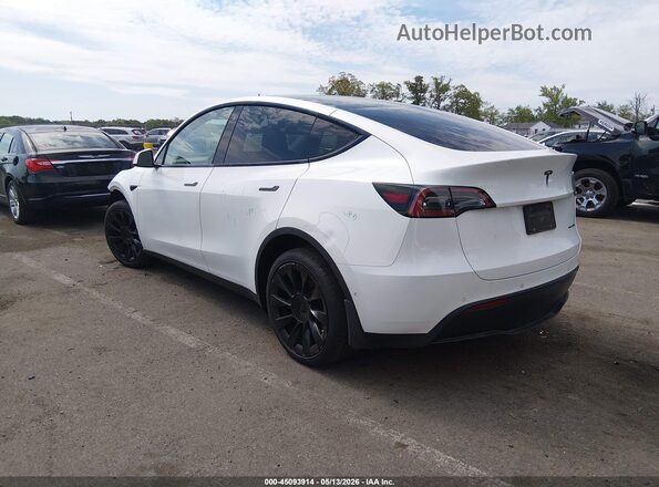 5YJYGDEE6MF286227 2021 TESLA MODEL Y White Trasero izquierdo