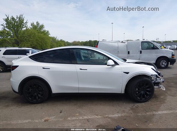 5YJYGDEE6MF286227 2021 TESLA MODEL Y White Vista del cuadro de instrumentos