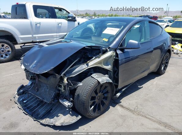 5YJYGDEE7MF245721 2021 TESLA MODEL Y Gray Դիմացի տեսք
