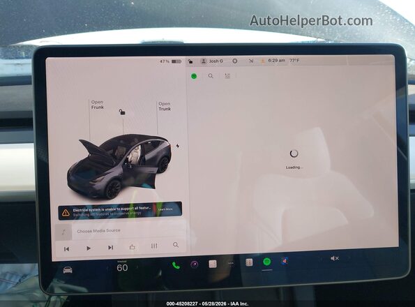 5YJYGDEE7MF245721 2021 TESLA MODEL Y Gray 
