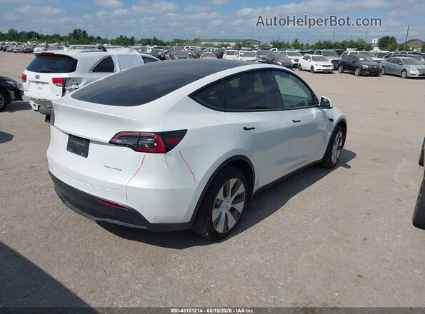 5YJYGDEE7MF287421 2021 TESLA MODEL Y White Հետևի աջ
