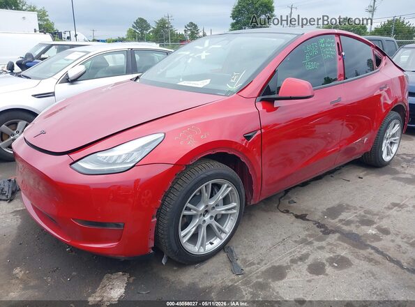 5YJYGDEE8LF010016 2020 TESLA MODEL Y Red Vista tres cuartos delantera izquierda