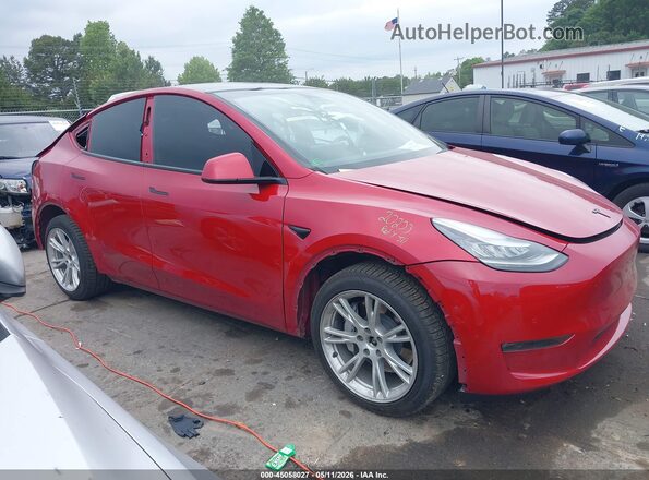 5YJYGDEE8LF010016 2020 TESLA MODEL Y Red Vista interior trasera