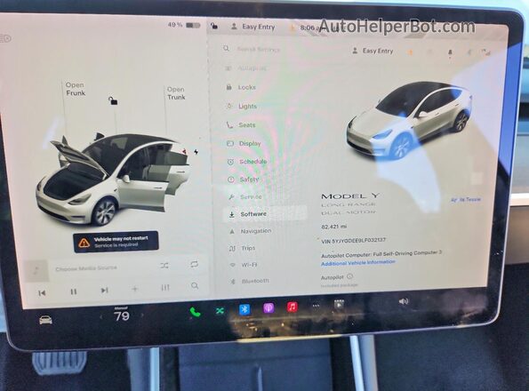 5YJYGDEE9LF032137 2020 TESLA MODEL White 