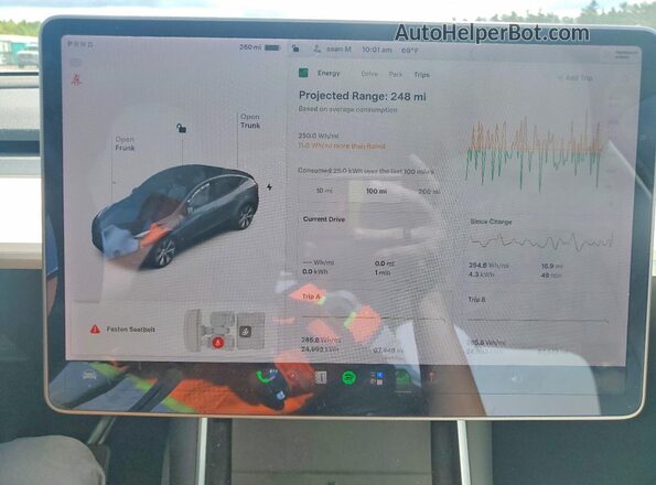 5YJYGDEE9MF114189 2021 TESLA MODEL Серый 