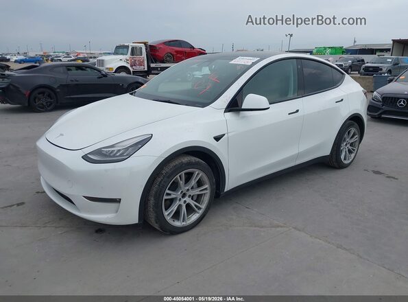 5YJYGDEE9MF208198 2021 TESLA MODEL Y White Передня ліва чверть