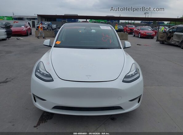5YJYGDEE9MF208198 2021 TESLA MODEL Y White Вид задньої частини салону