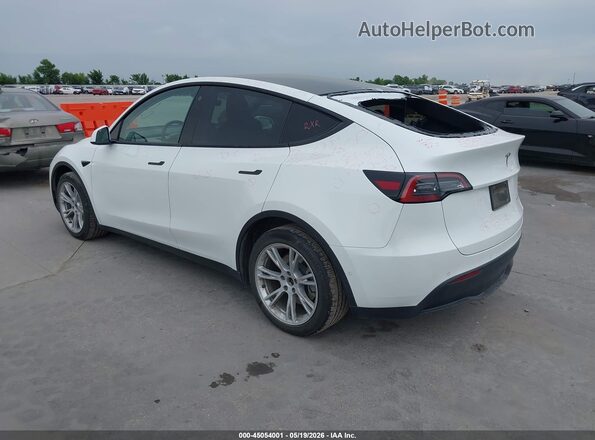 5YJYGDEE9MF208198 2021 TESLA MODEL Y White Задня ліва чверть