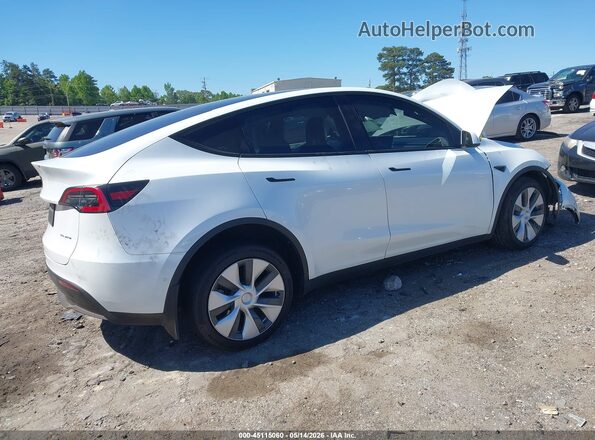 5YJYGDEE9MF286979 2021 TESLA MODEL Y White უკანა მარჯვენა