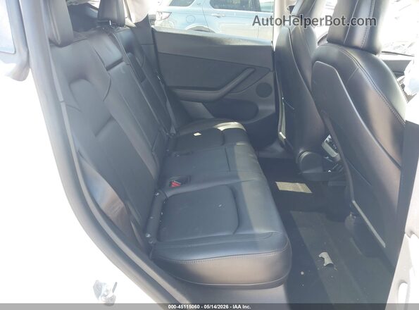 5YJYGDEE9MF286979 2021 TESLA MODEL Y White VIN კოდის სტიკერის ხედი