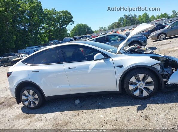 5YJYGDEE9MF286979 2021 TESLA MODEL Y White ხელსაწყოთა პანელის ხედი