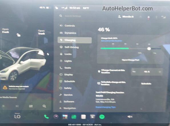 5YJYGDEE9MF286979 2021 TESLA MODEL Y White 