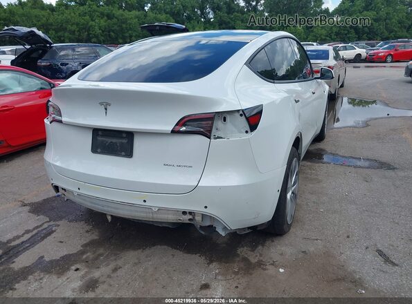 5YJYGDEE9MF304896 2021 TESLA MODEL Y Белый Вид спереди
