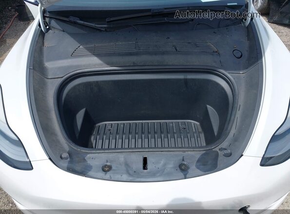 5YJYGDEEXMF096690 2021 TESLA MODEL Y White უკანა ხედი