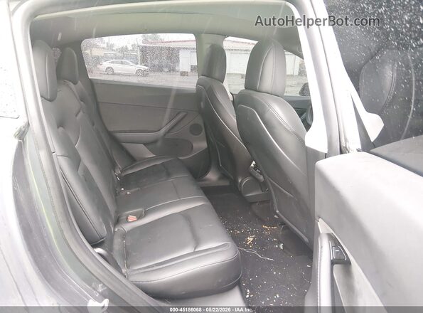 5YJYGDEF1LF025353 2020 TESLA MODEL Y Серый Вид наклейки с VIN-кодом