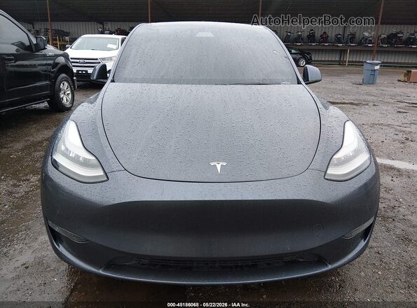 5YJYGDEF1LF025353 2020 TESLA MODEL Y Серый Вид щитка приборов