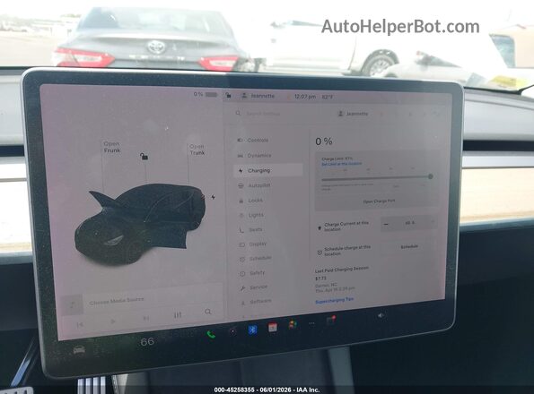 5YJYGDEF2MF137600 2021 TESLA MODEL Y White 