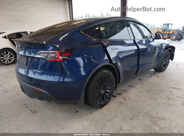5YJYGDEF4LF037707 2020 TESLA MODEL Y Blue Trasero derecho