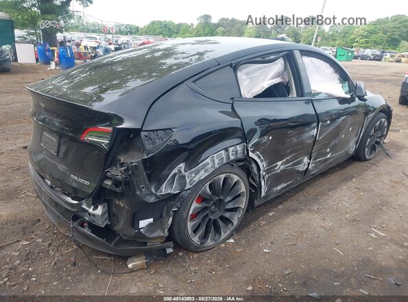 5YJYGDEF5MF252000 2021 TESLA MODEL Y Серый Задняя правая четверть