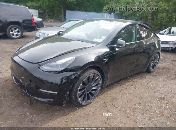 5YJYGDEF5MF252000 2021 TESLA MODEL Y Серый Передняя левая четверть