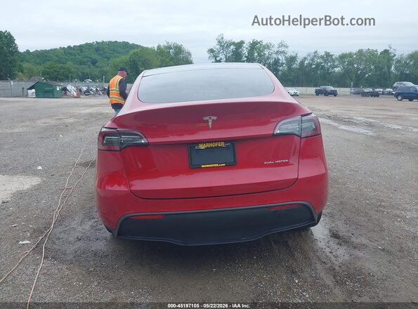 5YJYGDEF6LF002229 2020 TESLA MODEL Y Red 