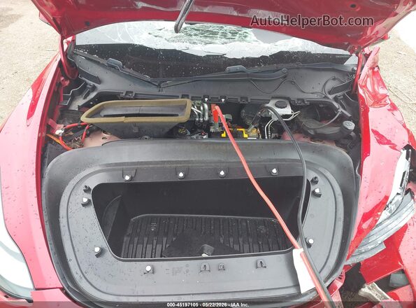 5YJYGDEF6LF002229 2020 TESLA MODEL Y Red Vista trasera