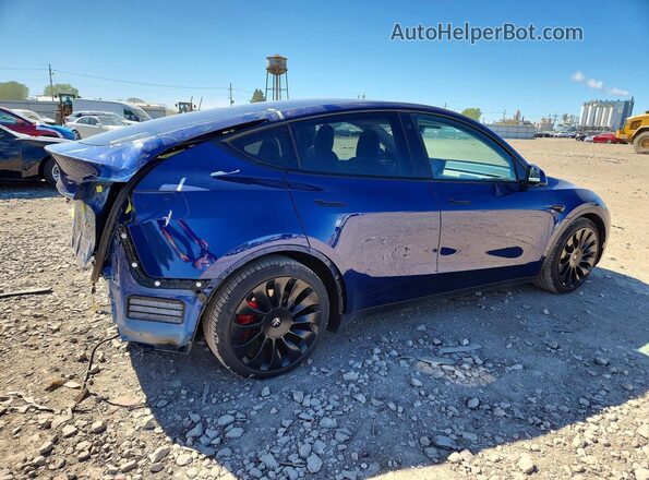 5YJYGDEF6MF083945 2021 TESLA MODEL Blue 