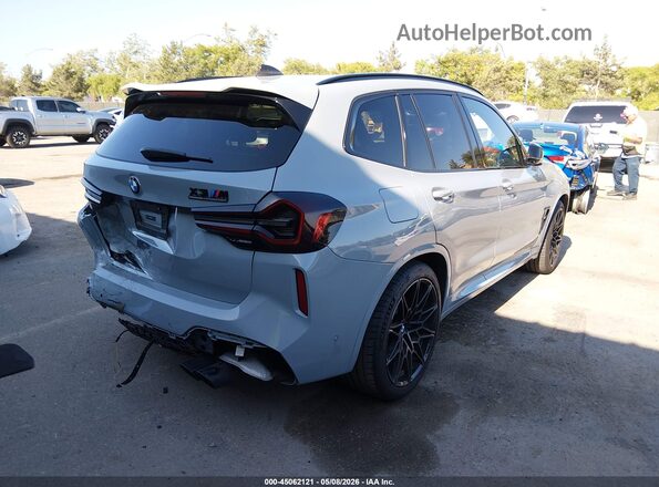 5YM13EC07R9U77710 2024 BMW X3 Gray უკანა მარჯვენა