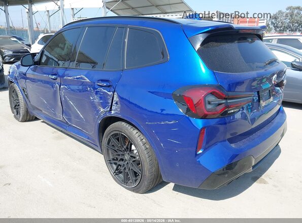5YM13EC09P9R51282 2023 BMW X3 Blue უკანა მარცხენა