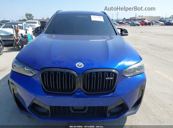 5YM13EC09P9R51282 2023 BMW X3 Blue ხელსაწყოთა პანელის ხედი