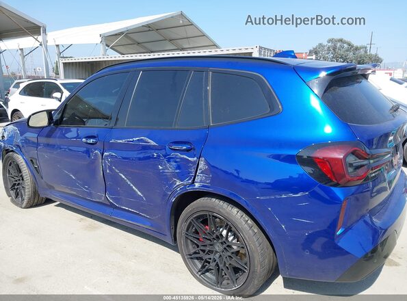 5YM13EC09P9R51282 2023 BMW X3 Blue წინა ხედი