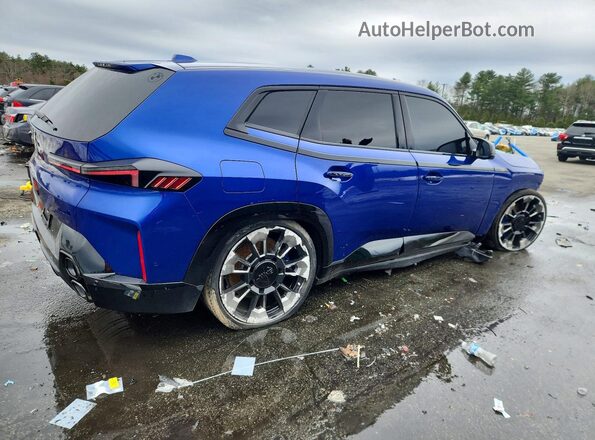 5YM23CS01P9S04351 2023 BMW XM Blue Задня права чверть